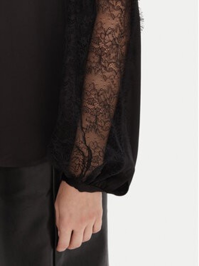 TWINSET Koszula 252LL2TBB Czarny Regular Fit