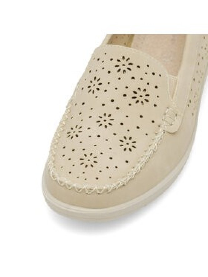 Clara Barson Mokasyny WSS21166-03 Beżowy