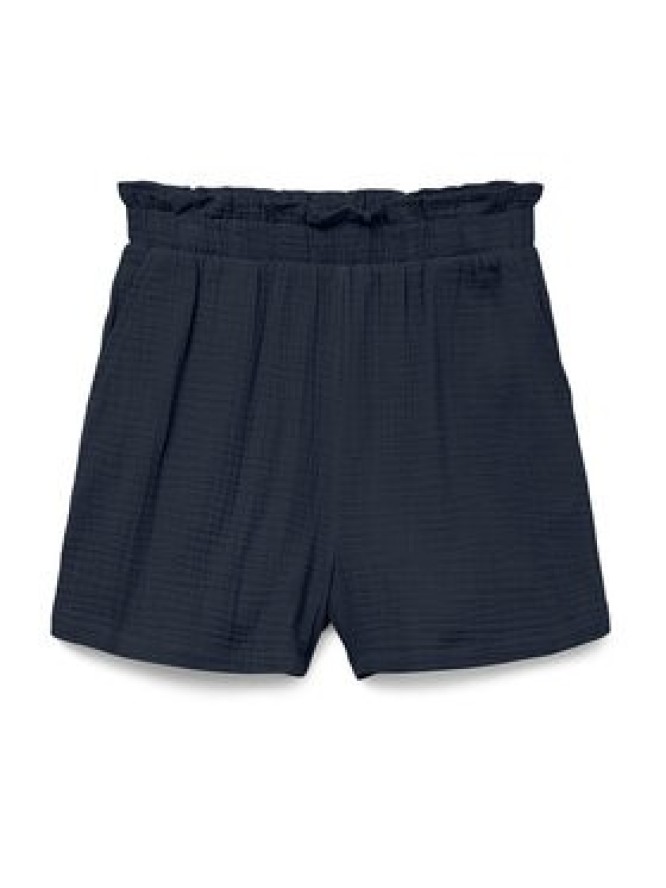 Vero Moda Szorty materiałowe Natali 10279687 Niebieski Baggy Fit