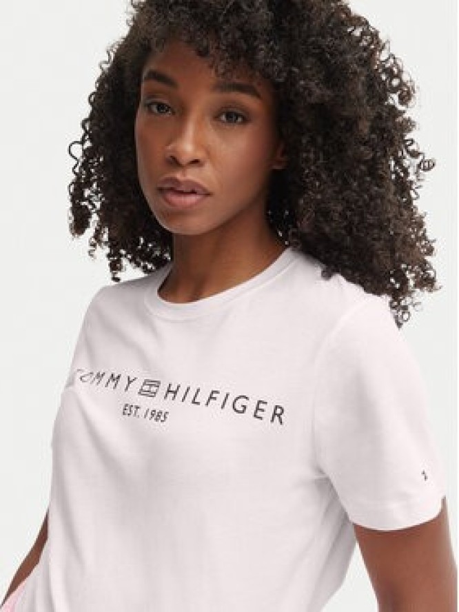 Tommy Hilfiger T-Shirt WW0WW40276 Różowy Regular Fit