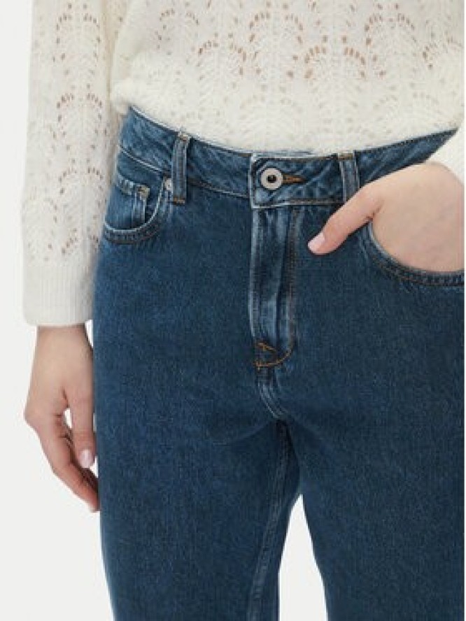 Pepe Jeans Jeansy PL204591 Granatowy Tapered Fit