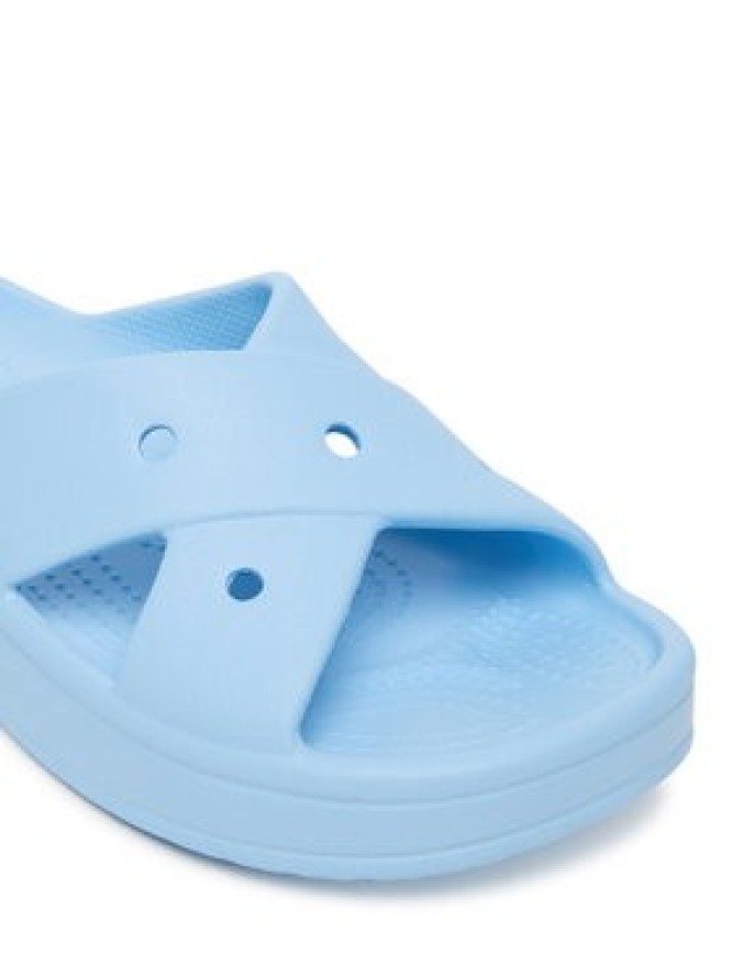 Crocs Klapki Classic Women's Cross Strap 210840 Niebieski