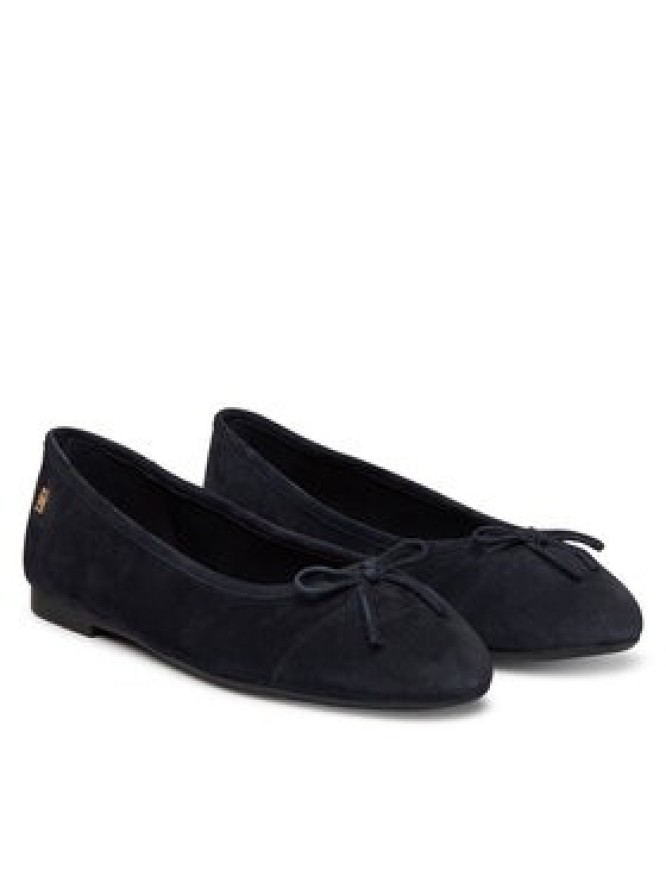 Tommy Hilfiger Baleriny FW0FW09357 Granatowy