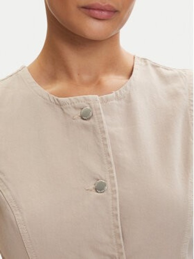 ONLY Kamizelka Everly 15364370 Beżowy Regular Fit