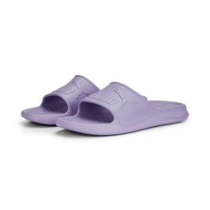 Klapki basenowe damskie Puma Popcat 20 Injex na plażę fioletowe (389081-05)