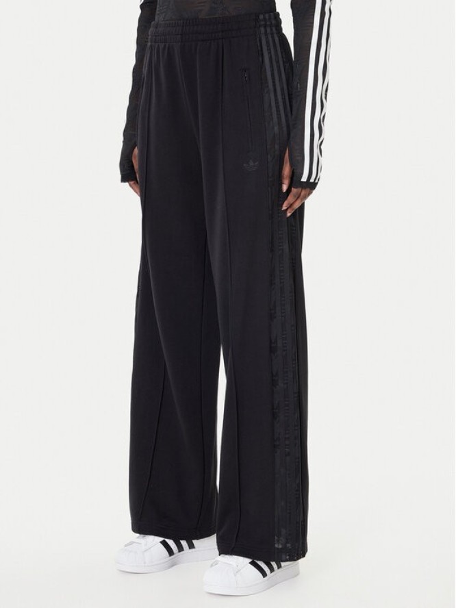 adidas Spodnie dresowe Firebird Lace KD0351 Czarny Loose Fit