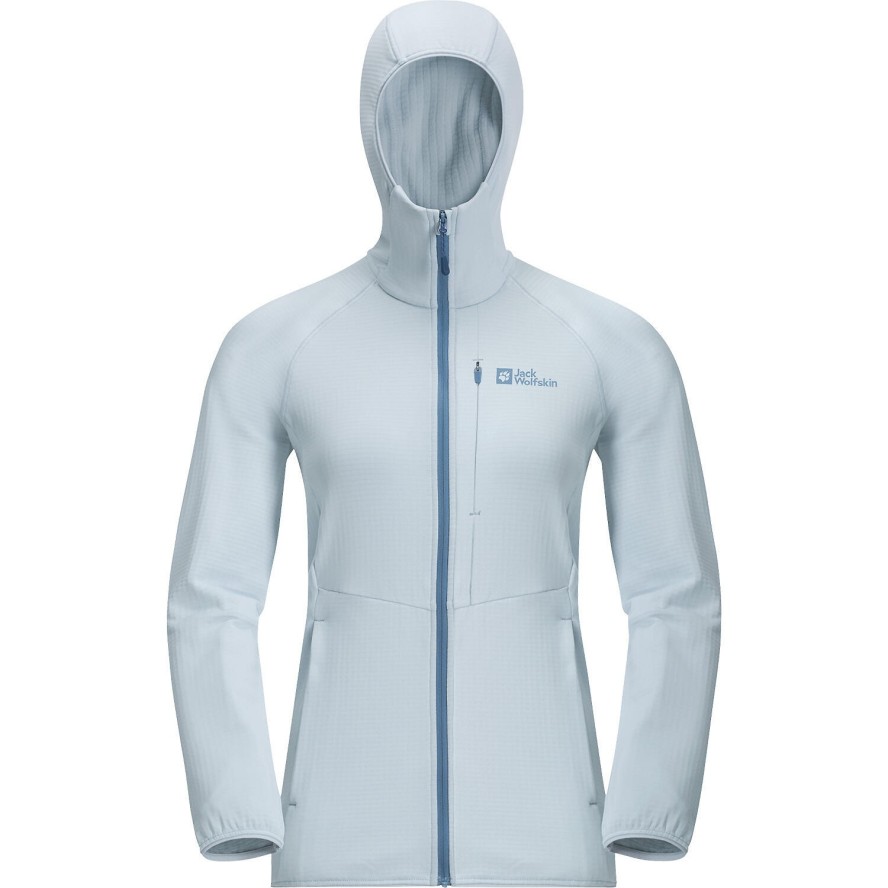 Bluza polarowa damska Jack Wolfskin Kolbenberg Hooded Fz