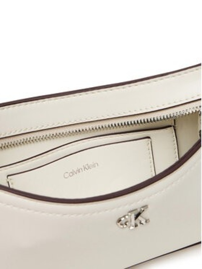 Calvin Klein Torebka Ck Small Shoulder Bag LV04F3170G Biały