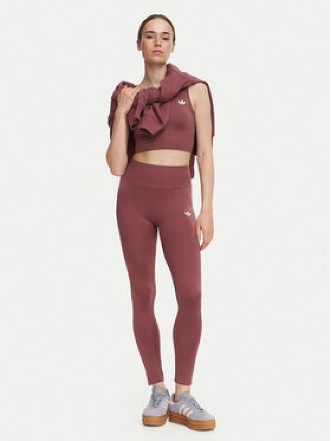 adidas Legginsy Essentials IA4409 Różowy ciemny Fitted Fit