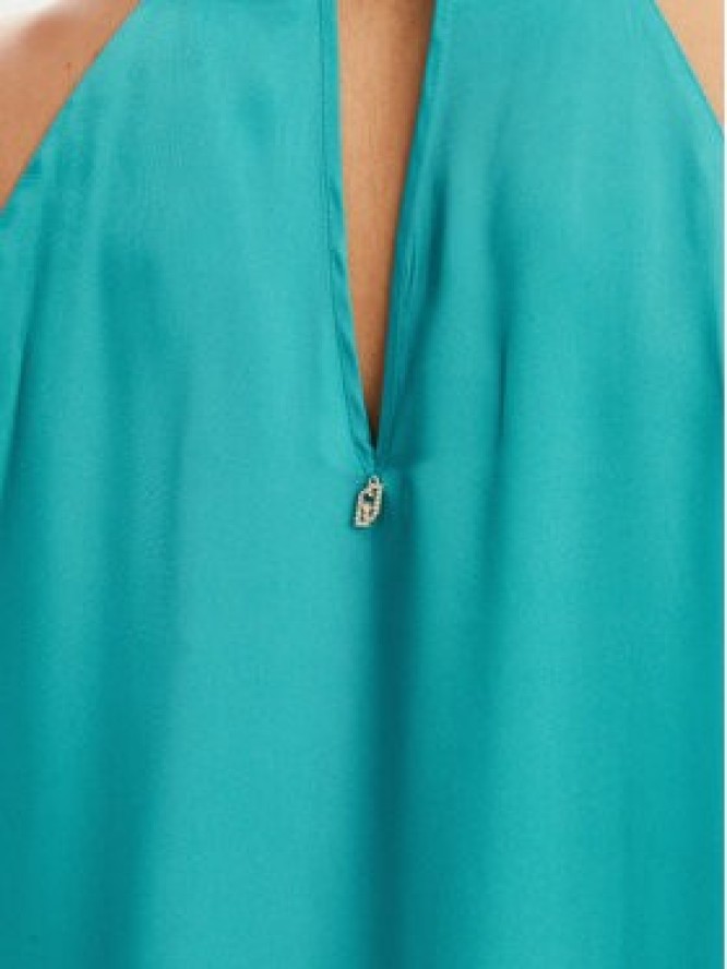 Liu Jo Sukienka wieczorowa WA5393 T5973 Turkusowy Regular Fit