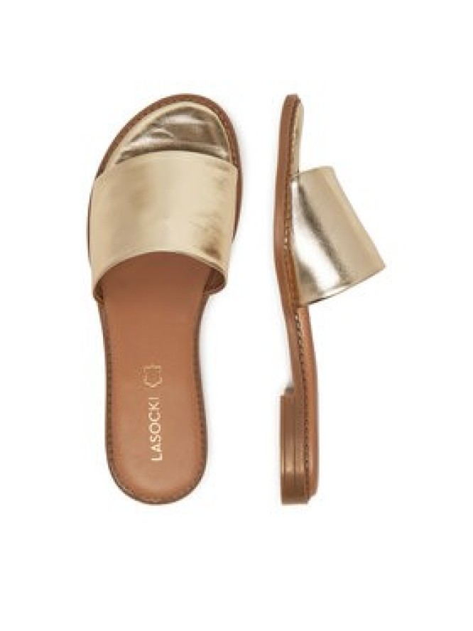 Lasocki Klapki EST-AFIONA-01 Złoty