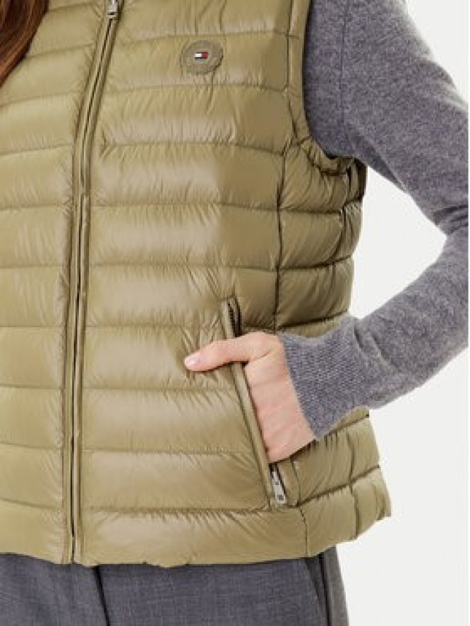 Tommy Hilfiger Bezrękawnik WW0WW45499 Khaki Regular Fit