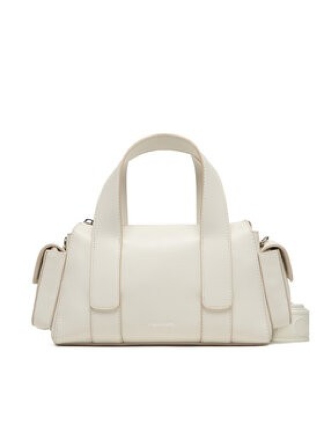 Calvin Klein Torebka Webbing Strap Pocket Bag LV04F3291G Biały