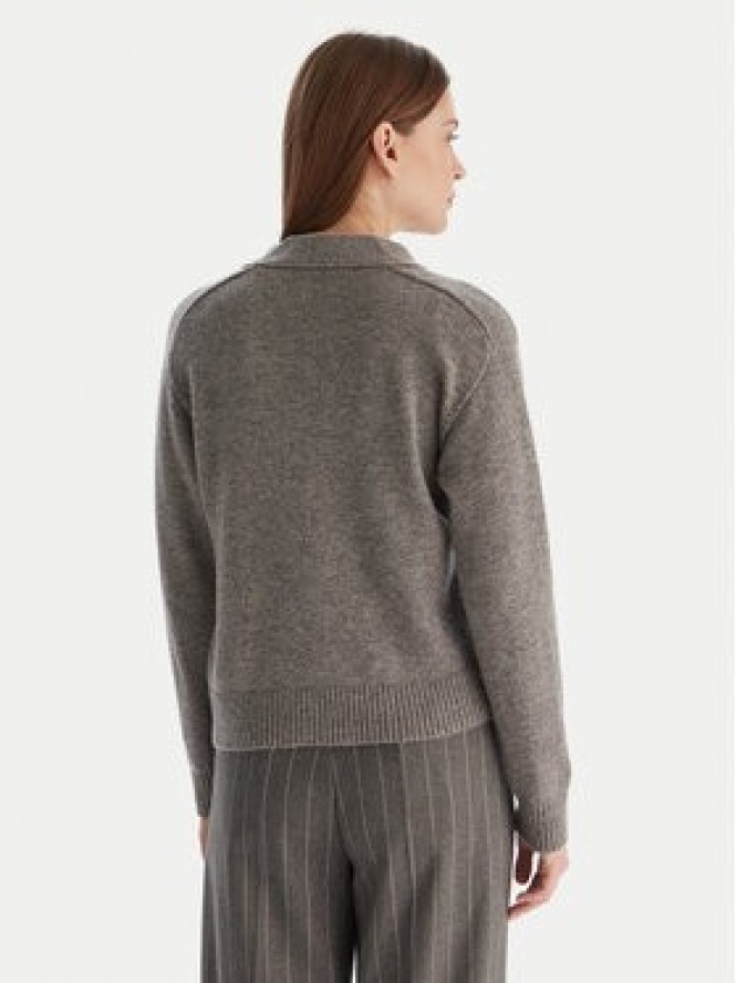 Marella Kardigan Blazer 2525346032 Szary Regular Fit