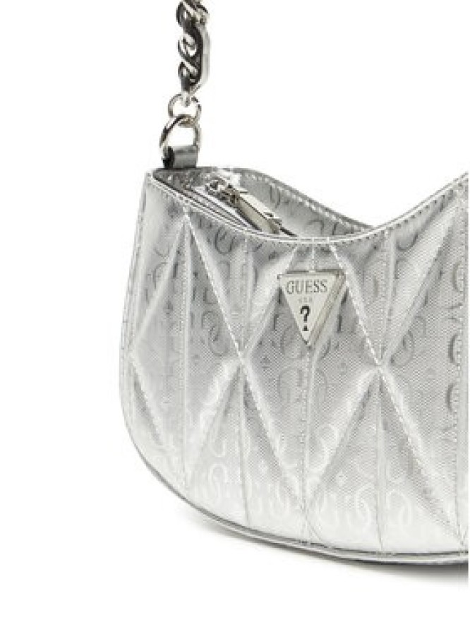 Guess Torebka Aldina HWGY96 63170 Srebrny