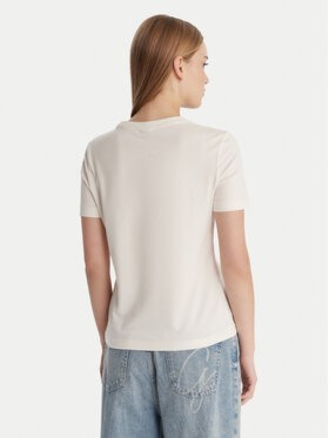 Guess T-Shirt V6RI15 J1314 Biały Regular Fit