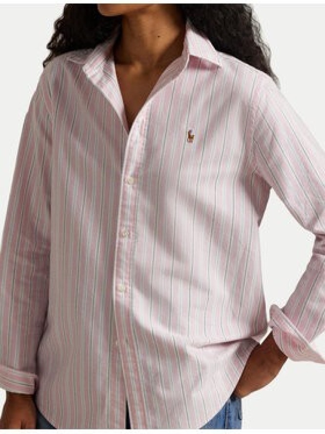 Polo Ralph Lauren Koszula 211970739502 Różowy Relaxed Fit