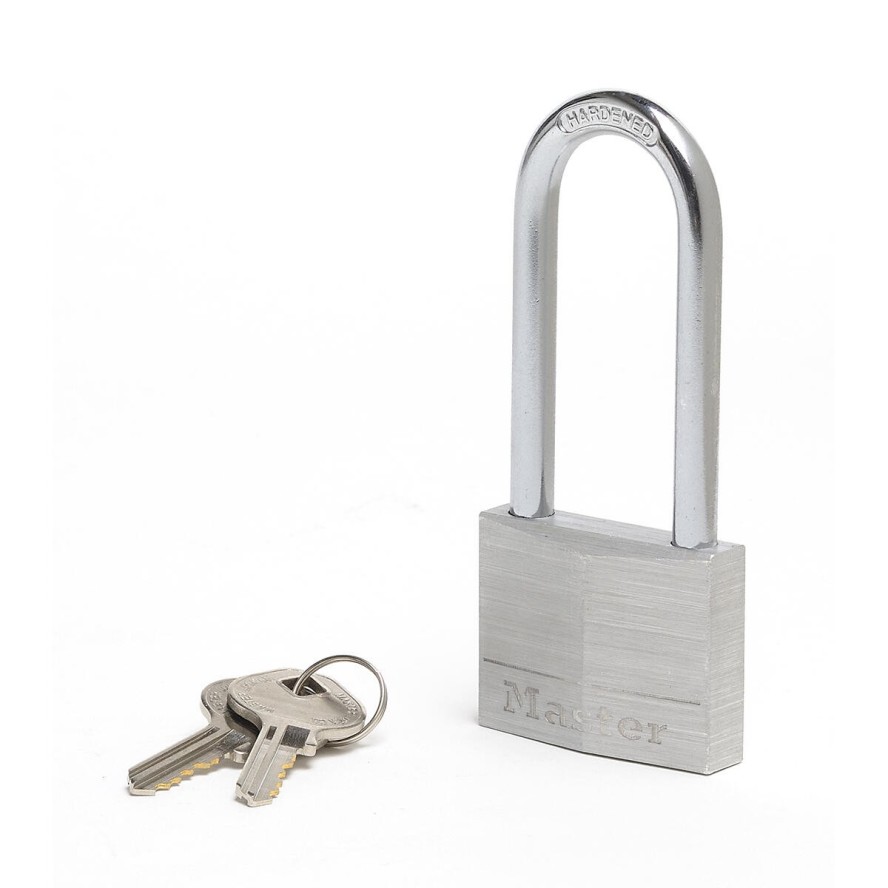 Kłódka na klucz Master Lock 9150EURDLJ z aluminium z długim kabłąkiem