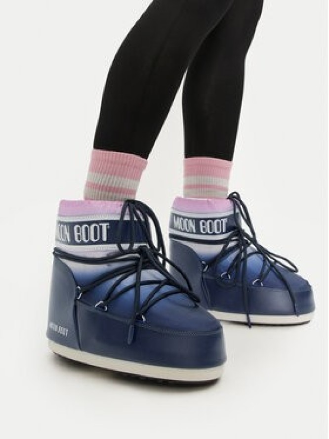 Moon Boot Śniegowce 80D1409530 Granatowy