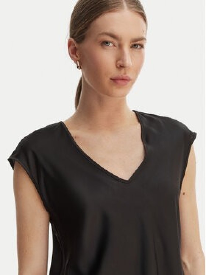 Rinascimento Bluzka CFC0127631003 Czarny Regular Fit