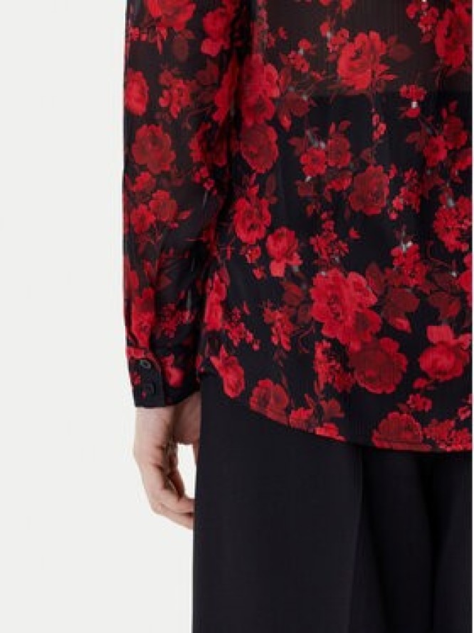 Guess Koszula W6RH73 WDW82 Czerwony Regular Fit