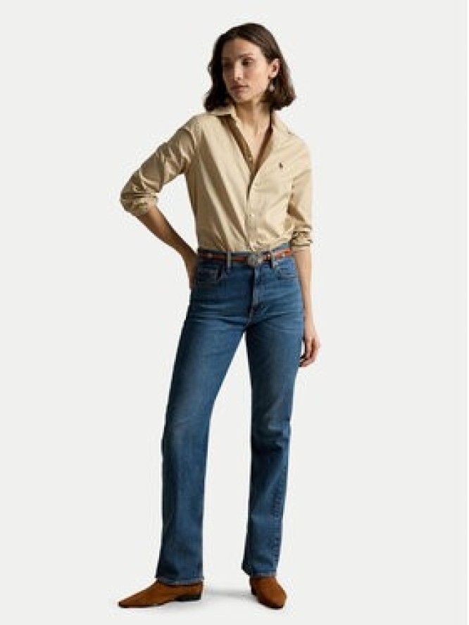 Polo Ralph Lauren Koszula 211A92177016 Beżowy Classic Fit