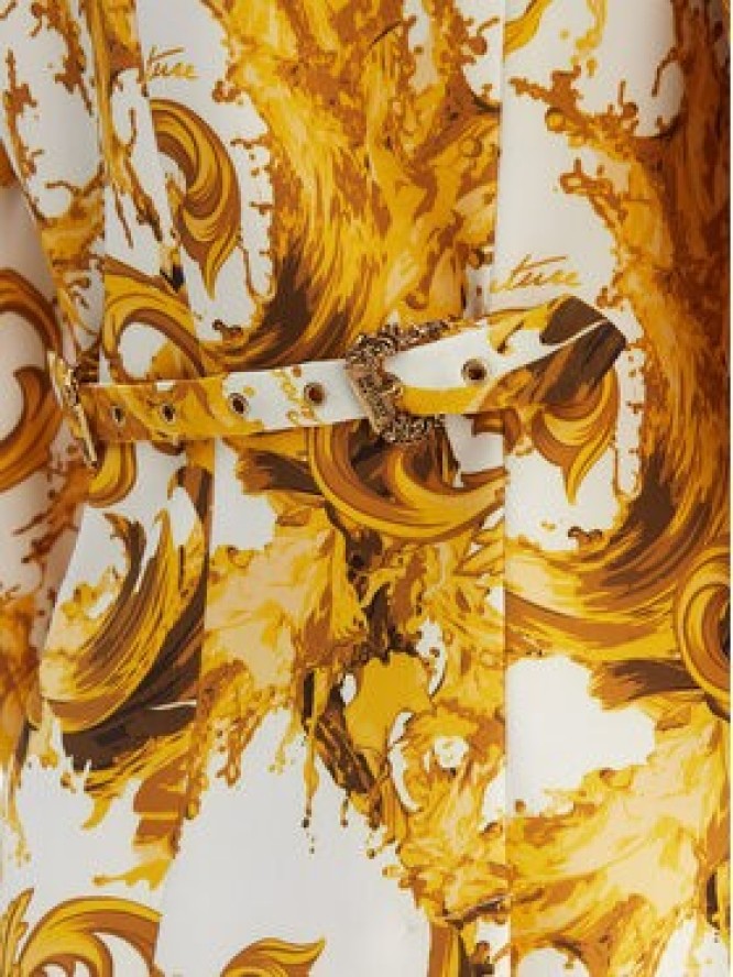 Versace Jeans Couture Marynarka 80HAQ702 NS756 Biały Slim Fit