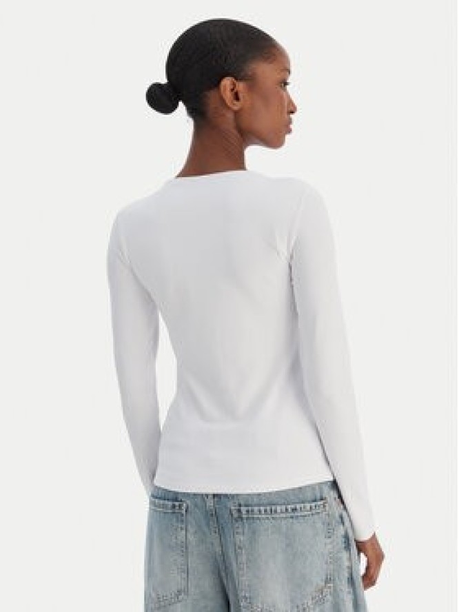 HUGO Bluzka Dasiia 50545208 Biały Slim Fit