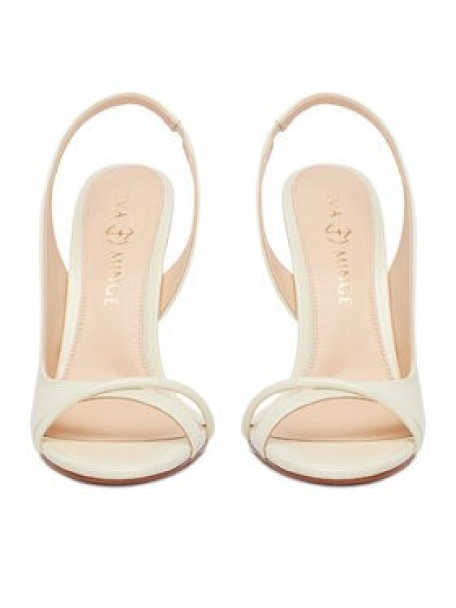 Eva Minge Sandały EO-TALIA-LT1022-201 Écru