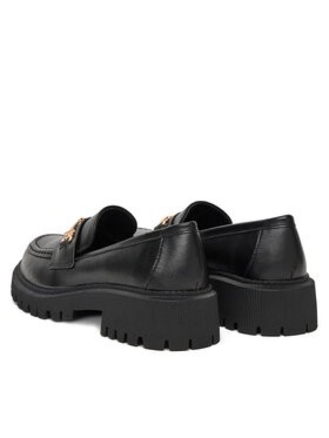 DeeZee Loafersy 13027-12 Czarny