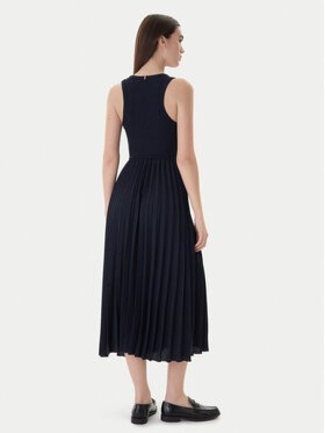 Tommy Hilfiger Sukienka codzienna WW0WW39342 Granatowy Regular Fit