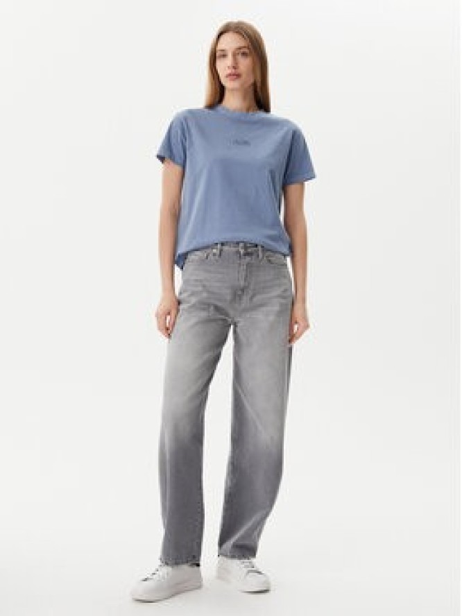 Napapijri T-Shirt S-Azure NP0A4IG3 Niebieski Regular Fit