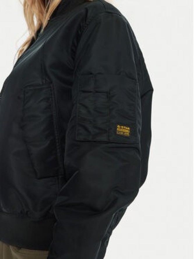 G-Star Raw Kurtka bomber D26973 C143 Czarny Loose Fit