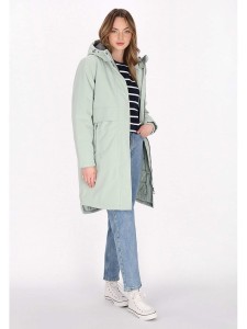 Schmuddelwedda Parka w kolorze miętowym rozmiar: S