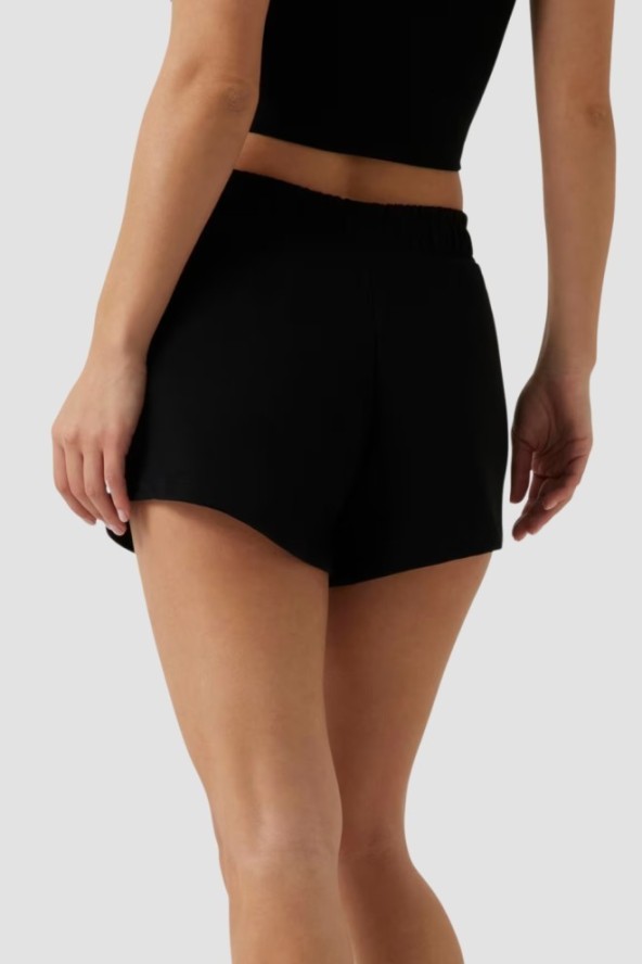 GUESS Czarne damskie szorty Primula, Rozmiar L