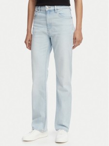 Calvin Klein Jeans Jeansy LV047F710G Niebieski jasny Straight Fit