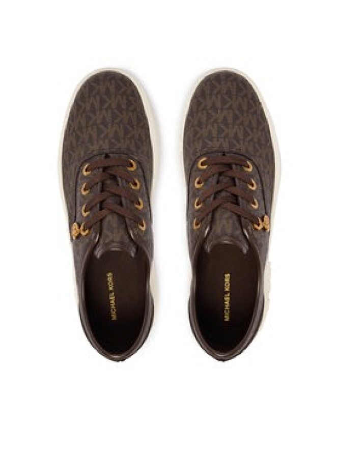 MICHAEL Michael Kors Sneakersy Lindsey 43T6LDFS1B Brązowy