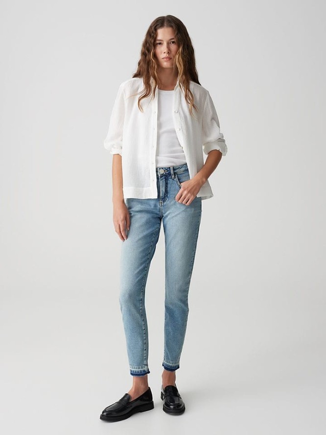 OPUS Dżinsy - Slim fit - w kolorze błękitnym rozmiar: 44/L28