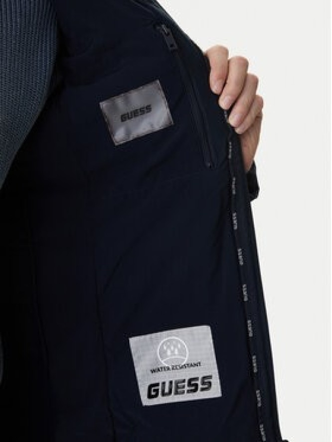 Guess Kurtka przejściowa V4YL04 WF3X0 Granatowy Regular Fit