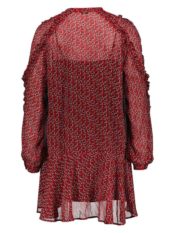 Guess Jeans Sukienka w kolorze czerwonym rozmiar: XS