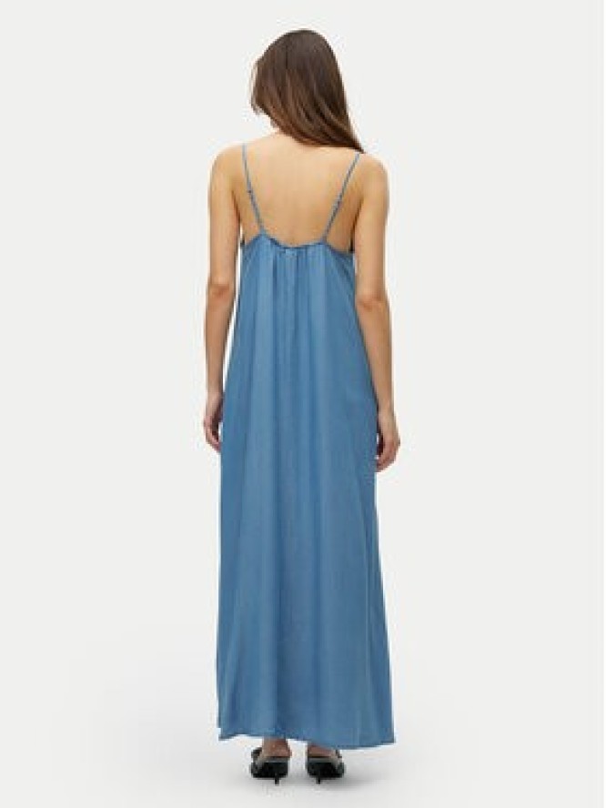 Vero Moda Sukienka letnia Harper 10283677 Niebieski Loose Fit