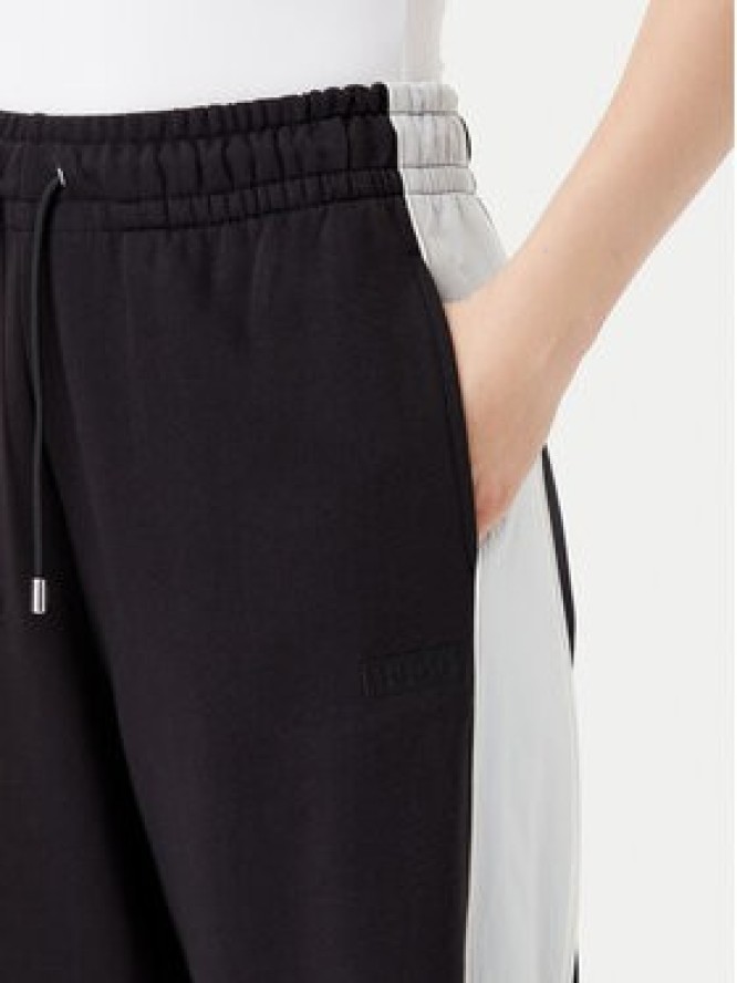 HUGO Spodnie dresowe 50531179 Czarny Regular Fit
