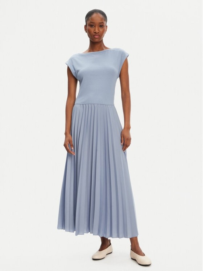 Tommy Hilfiger Sukienka codzienna WW0WW44491 Błękitny Regular Fit