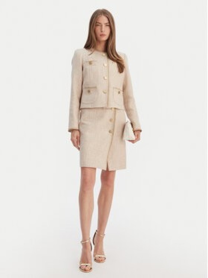 Luisa Spagnoli Marynarka Vasari 542790 Beżowy Regular Fit