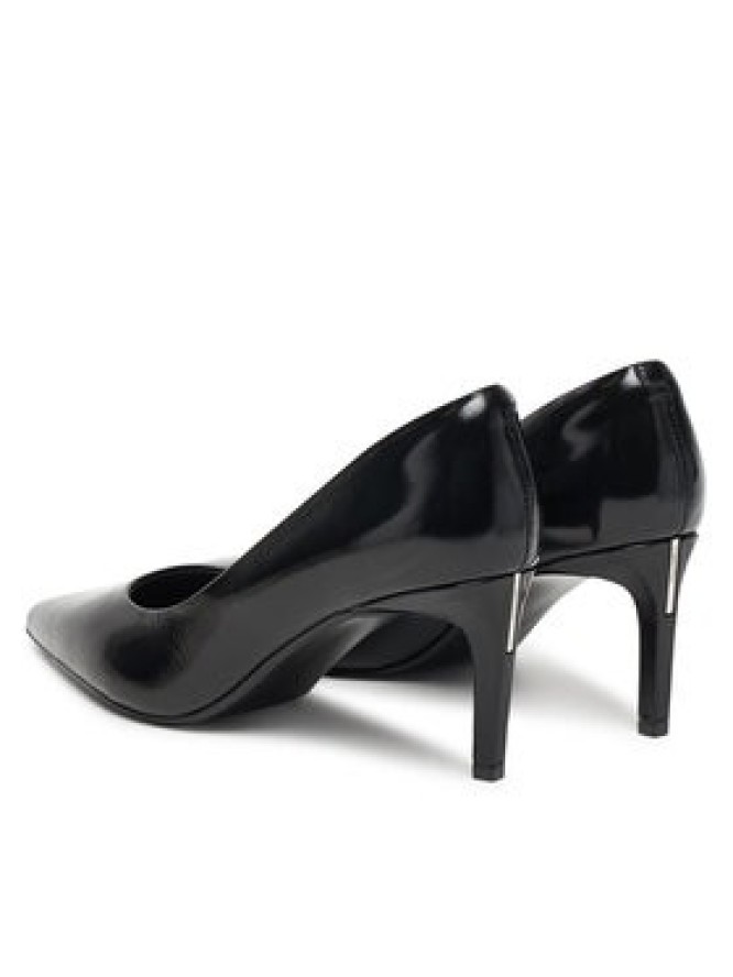 Calvin Klein Szpilki Ess Stiletto 70 Shiny Lth HW0HW02828 Czarny