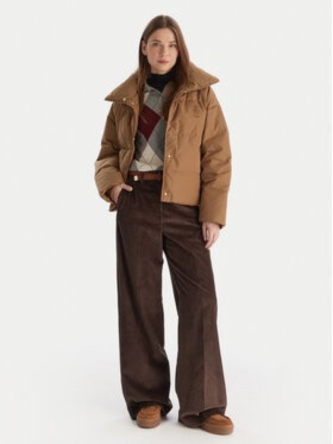 Tommy Hilfiger Kurtka puchowa WW0WW47294 Brązowy Relaxed Fit