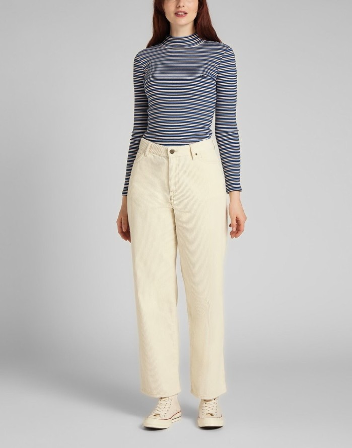 LEE WIDE LEG LONG DAMSKIE SPODNIE JEANSOWE SHARK TOOTH L31ZQU79 112139903