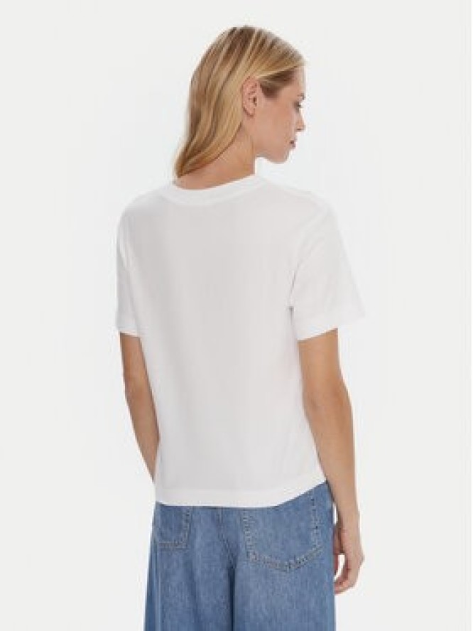 Quiksilver T-Shirt Essential EQWZT03196 Biały Regular Fit