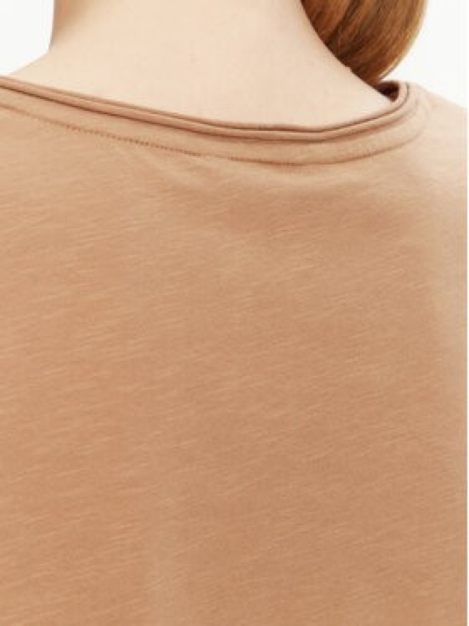 Tommy Hilfiger T-Shirt WW0WW43901 Beżowy Relaxed Fit