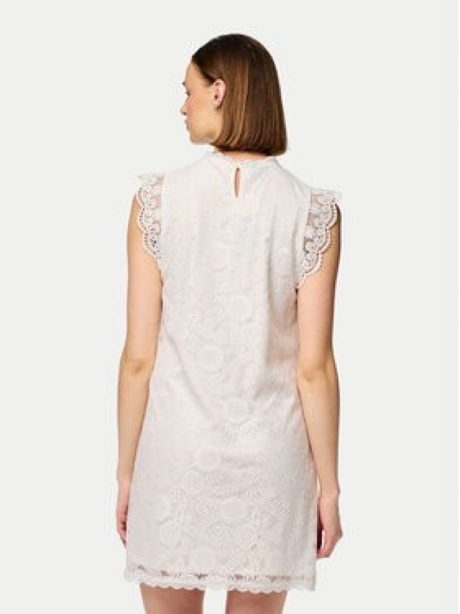 Pieces Sukienka codzienna Olline 17146419 Biały Regular Fit